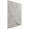 Ekena Millwork 19 5/8in. W x 19 5/8in. H Blossom EnduraWall Decorative 3D Wall Panel Covers 2.67 Sq. Ft. WP20X20BMGBW - alternate 5